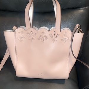 Scalloped Blush Kate Spade Purse